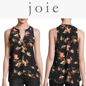 NEW! Joie Aruna  Floral Print Silk Blouse